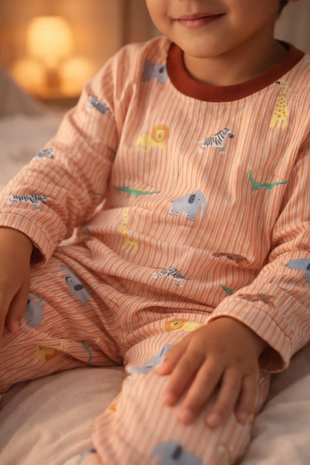 Animal Kingdom Summer Nightsuit – Soft & Breathable Jersey